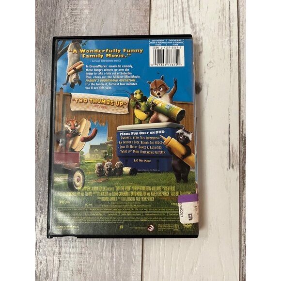 DreamWorks "Over The Hedge" DVD Kid's Comedy Movie - Picture 5 of 5